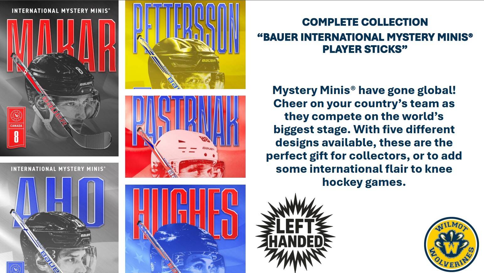 38. Bauer International Mystery Minis - Complete Collection (Left)